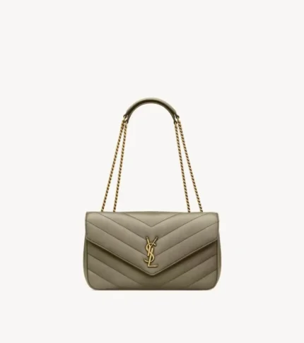 YSL TOY LOULOU LEATHER SHOULDER BAG