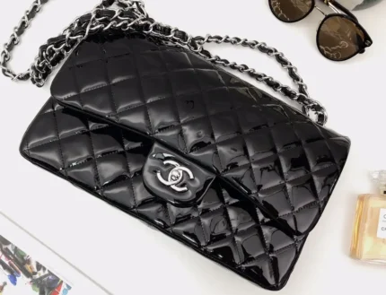 Chanel Flap Bag-Silver Hardware-30CM