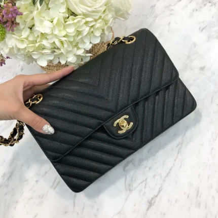 Chanel Flap Bag-Caviar Leather-25CM