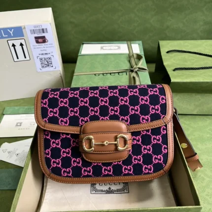 Gucci 1955 Horsebit Shoulder Bag-25*18*8CM