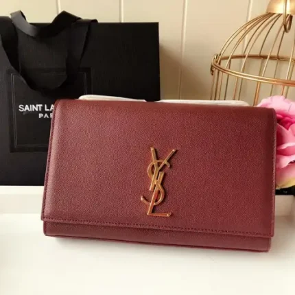 YSL Medium In Grain De Pouder Embossed Leather-24*14.5*5.5CM