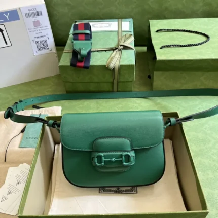 Gucci 1955 Horsebit Shoulder Bag-20.6*14.4*5.1CM